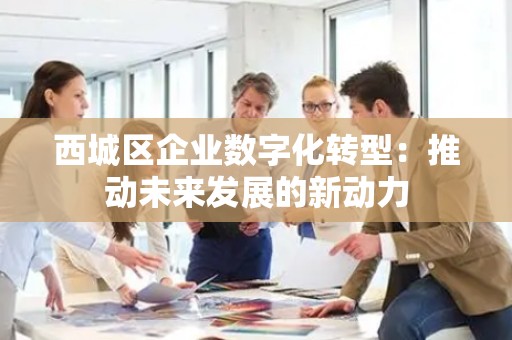 西城区企业数字化转型：推动未来发展的新动力