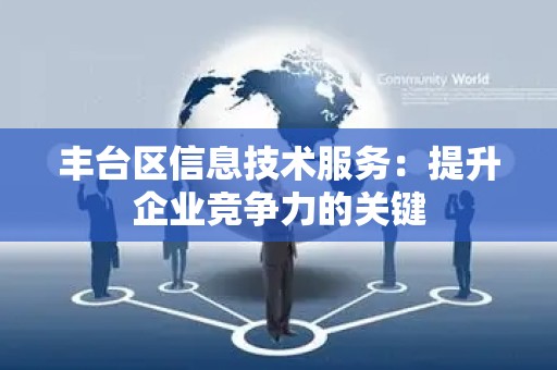 丰台区信息技术服务：提升企业竞争力的关键