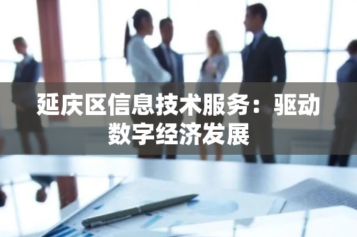 延庆区信息技术服务：驱动数字经济发展