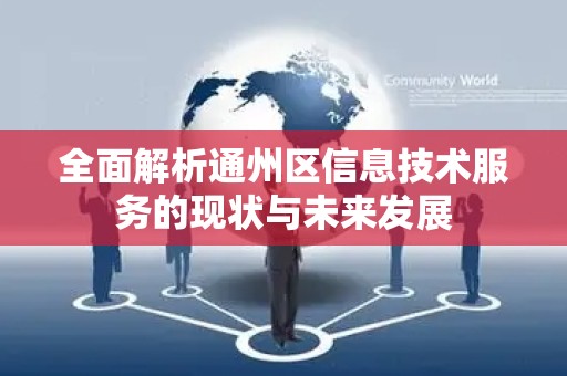 全面解析通州区信息技术服务的现状与未来发展